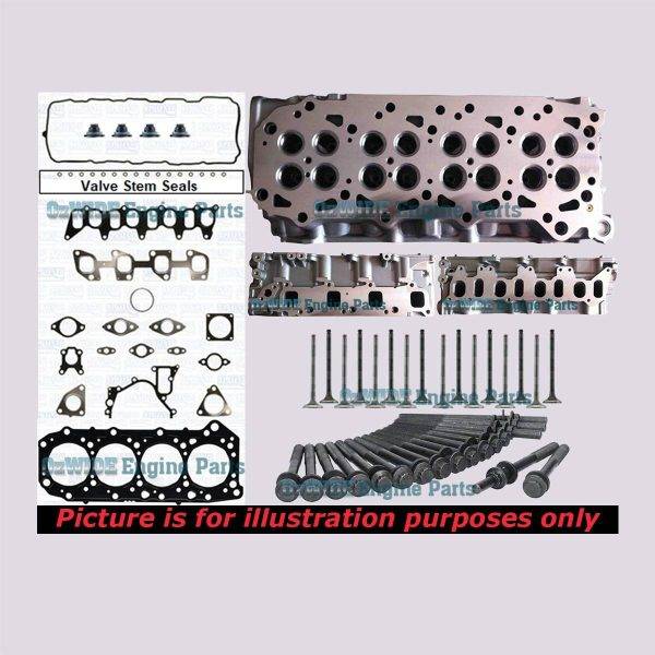 Nissan Patrol ZD30 CRD common rail diesel bare cylinder head kit - sample picture