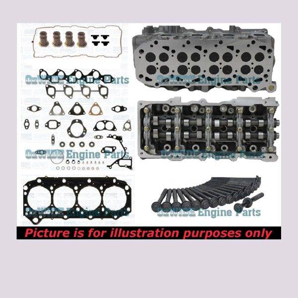 Nissan ZD30 Complete assembled head kit - sample image