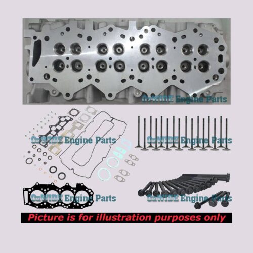 Ford Ranger PJ PK, Mazda BT50 2.5 Lt WLC diesel complete assembled cylinder head kit - sample picture