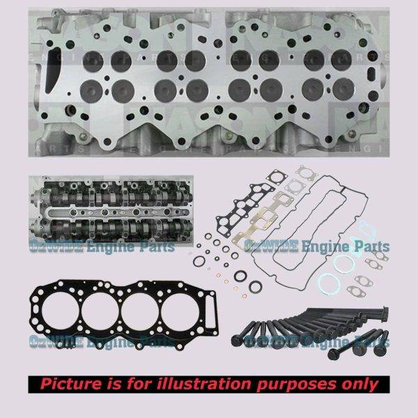 Ford Ranger PJ PK, Mazda BT50 3.0 Lt WEAT diesel complete assembled cylinder head kit - sample picture