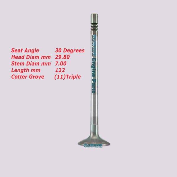 Ford, Mazda Duratorq P4AT P5AT H9FB inlet valve