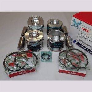 Toyota 1KD-FTV Piston and Rings set STD Size with 53mm Bowl