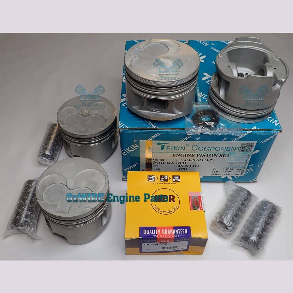 Toyota Hilux LN167R 3.0 Lt Diesel 5L-E - Piston and Ring Set - OzWIDE ...