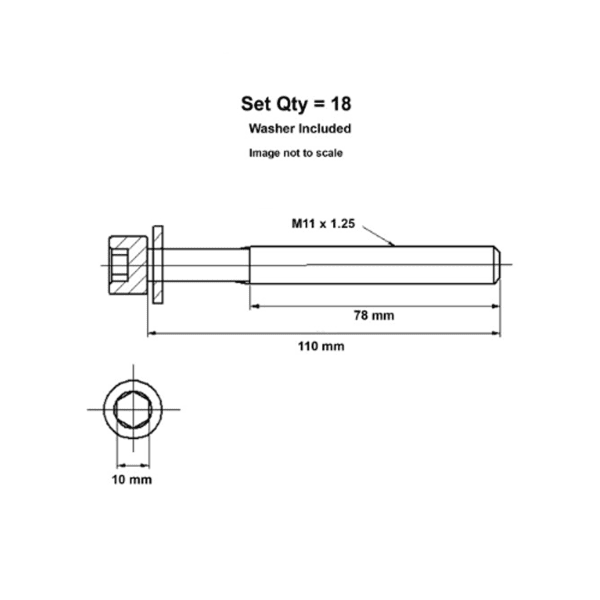 Nissan YD25 head bolts specifications.