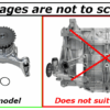 Hyundai iLoad D4CB oil pump identify early and late model.