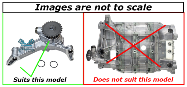 Hyundai iLoad D4CB oil pump identify early and late model.