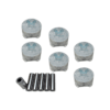 Pistons for Mitsubishi Magna, V6 6G72 SOHC 12 valve with Oval shape crowns