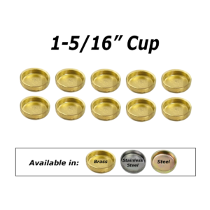 1-5/16 Cup Welch Plugs pack of ten.