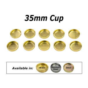 35mm Cup Welch Plugs pack of ten.