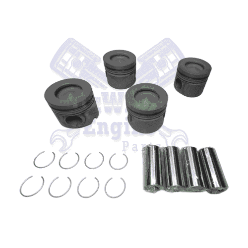 Isuzu 4JJ1-TCX D-Max, MU-X Piston Set with 55.3mm bowl