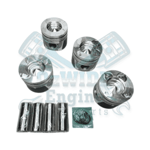 Nissan YD25 Navara D40 Spain Piston Set with 48.50mm combustion bowl