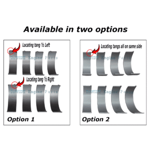 Hyundai G4NC G4NA G4NB conrod bearing how to identify