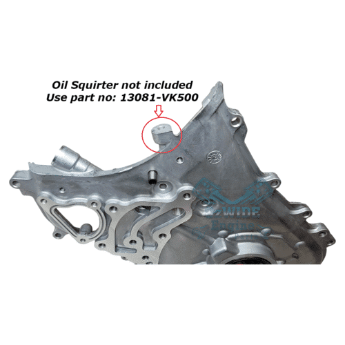 Nissan Navara D22 2.5L YD25 – Timing Cover with Oil Pump - Image 3