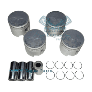 1KZ-TE piston set without valve reliefs, no valve relief pistons for 1KZ-TE engine.